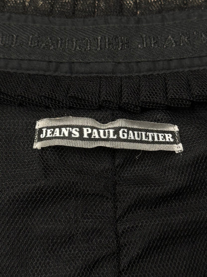Vintage Jean Paul Gaultier ‘Sheer Sleeve’ Ruffled Button Top