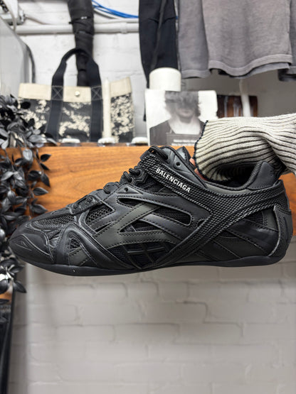 Balenciaga ‘Drive’ Black Leather Low Top Sneakers