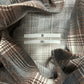 Number (N)ine ‘Shadow Plaid’ Brown/Black Flannel