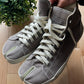 Maison Margiela ‘Tabi’ Converse Split Toe Canvas High Top Sneakers.