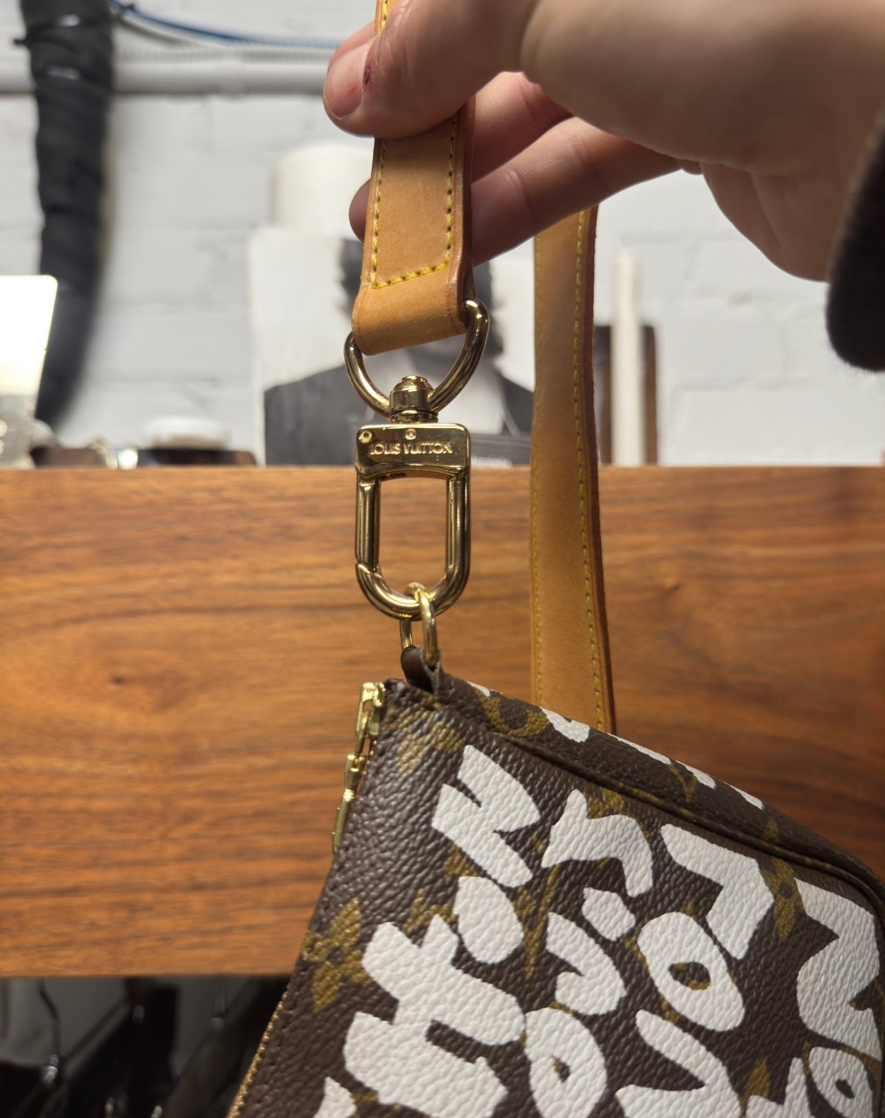 SS2001 Louis Vuitton x Steven Sprouse Graffiti ‘Pochette’ Bag