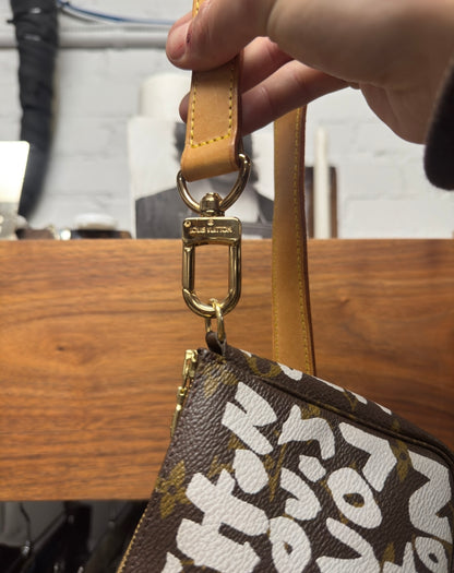 SS2001 Louis Vuitton x Steven Sprouse Graffiti ‘Pochette’ Bag