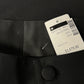 Givenchy ‘Cursive Logo’ Slim Straight Leg Black Cargo Trousers