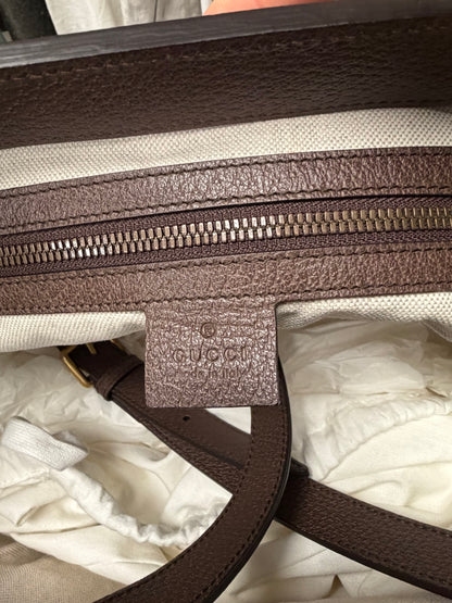Gucci ‘Supreme Neo Vintage’ Coated Canvas/Leather ‘Skull & Bones’ Large Crossbody Bag