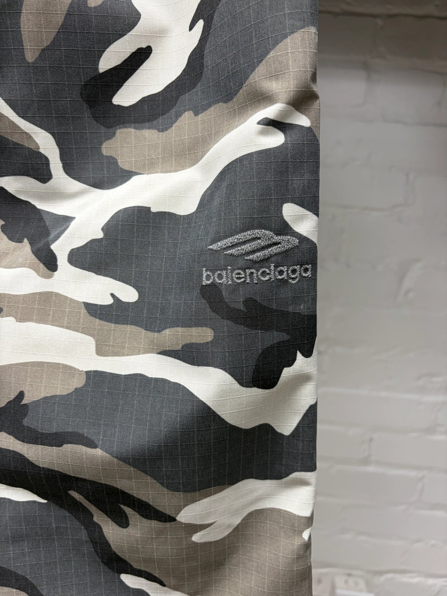 AW2024 Balenciaga ‘Skiwear’ Ripstop Snow Camo Pants