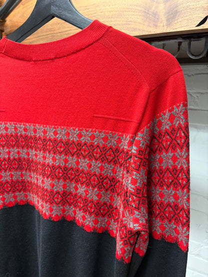 AW2006 Dior Homme by Hedi Slimane ‘These Grey Days’ Nordic Knit Sweater