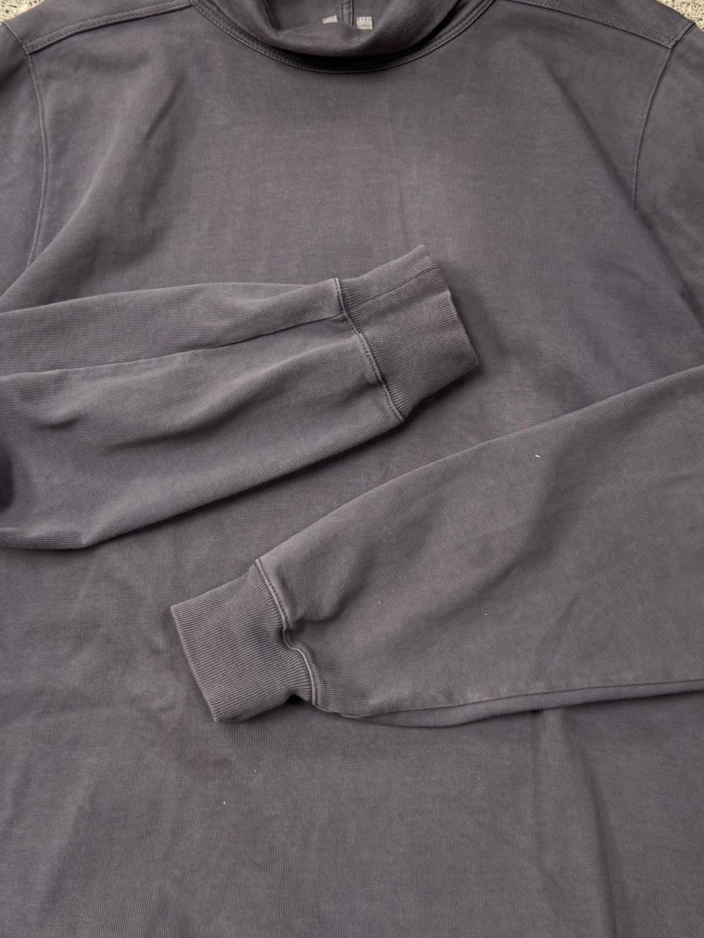 AW2017 Rick Owens ‘Plum’ Purple Mock Neck Sweater