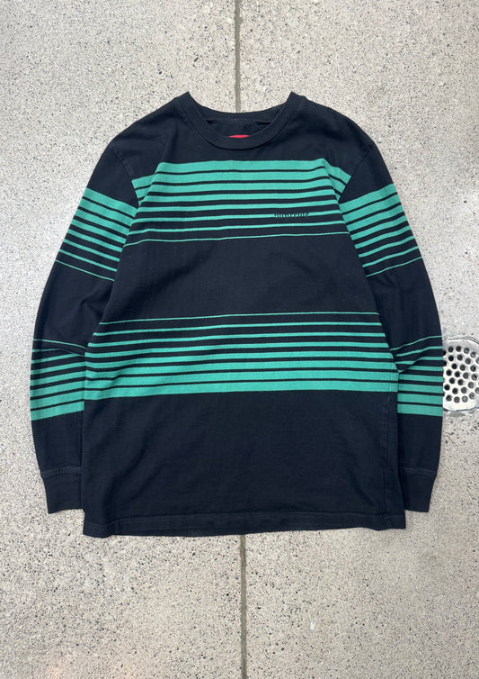 AW2018 Supreme Rugby Stripe Long Sleeve Shirt