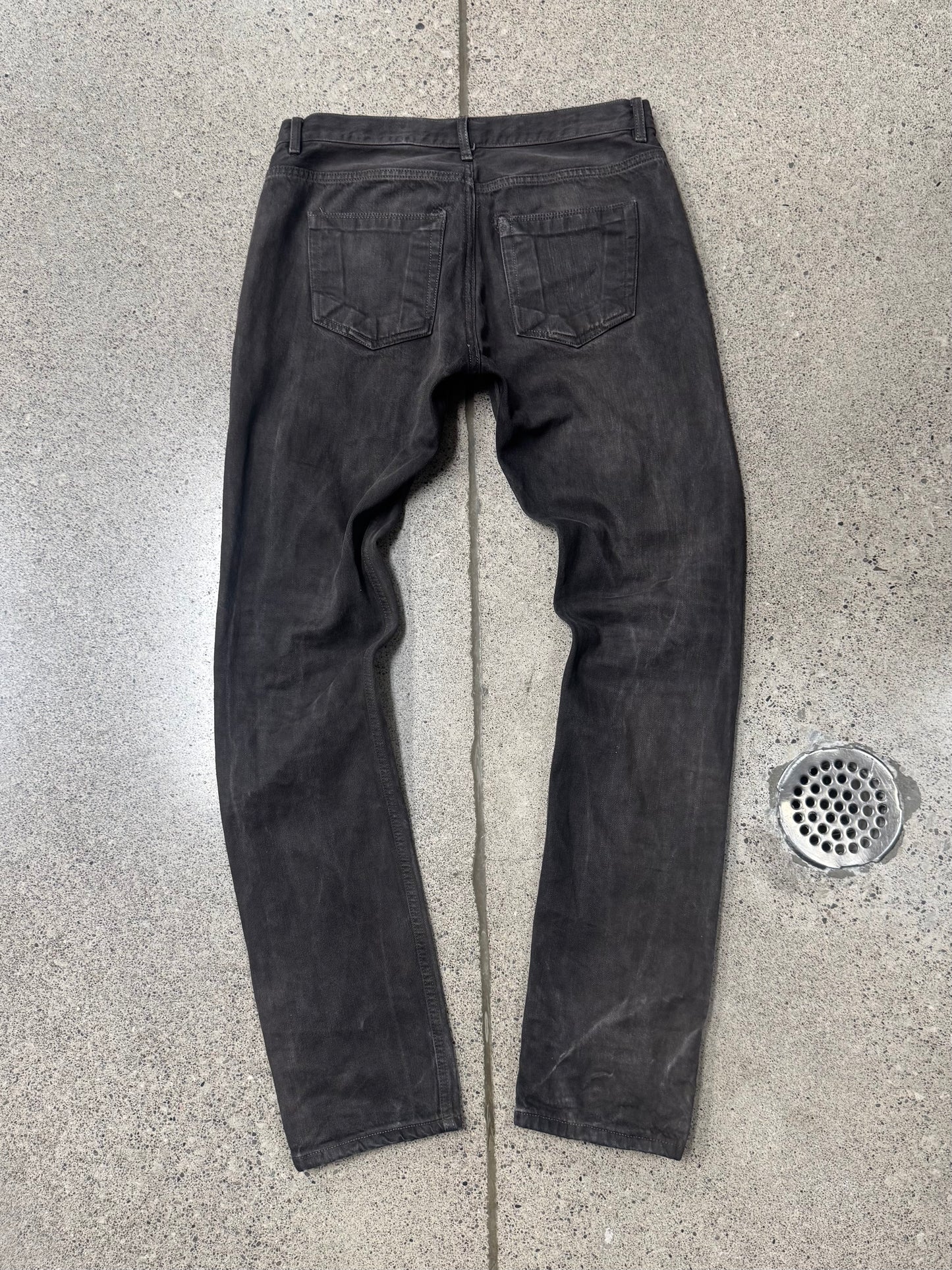 Rick Owens Olmar & Mirta Era ‘Dark Dust’ Detroit Cut Denim