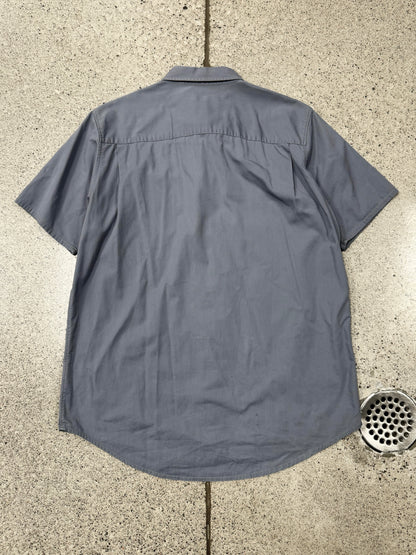 Vintage 1998 Helmut Lang ‘3M Stripe’ Button Down Work-Shirt