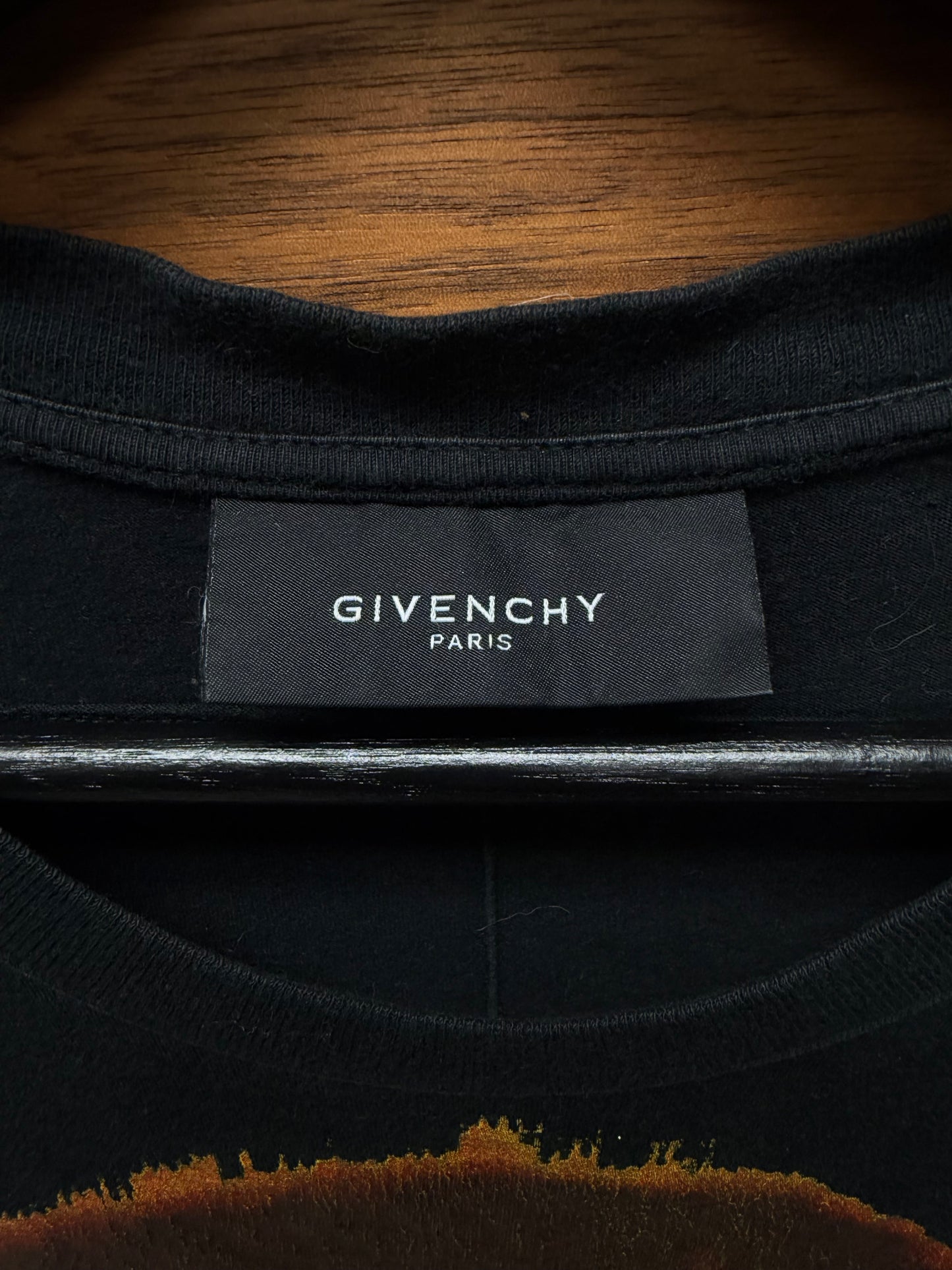 Givenchy ‘Jesus is Lord’ Burning Graphic T-Shirt
