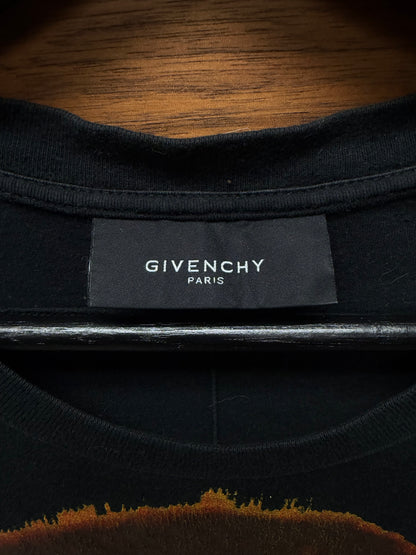Givenchy ‘Jesus is Lord’ Burning Graphic T-Shirt