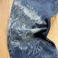 Eternal Tiger & Dragon Blue Washed Wide Cut Denim