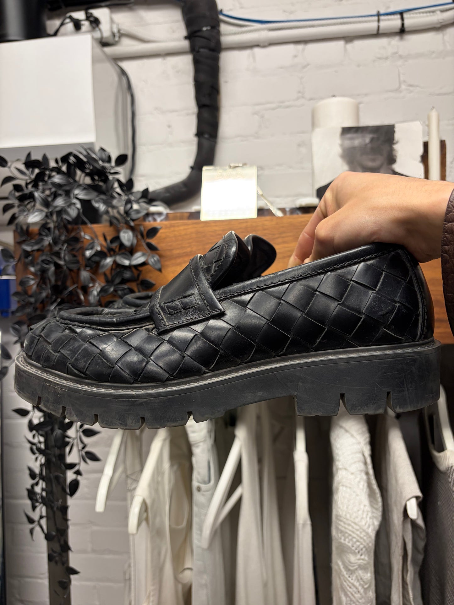 Bottega Veneta ‘Haddock’ Intrecciato Weave Loafers