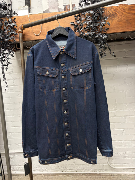 Vintage Jean Paul Gaultier ‘JPG Jeans’ Long Denim Jacket