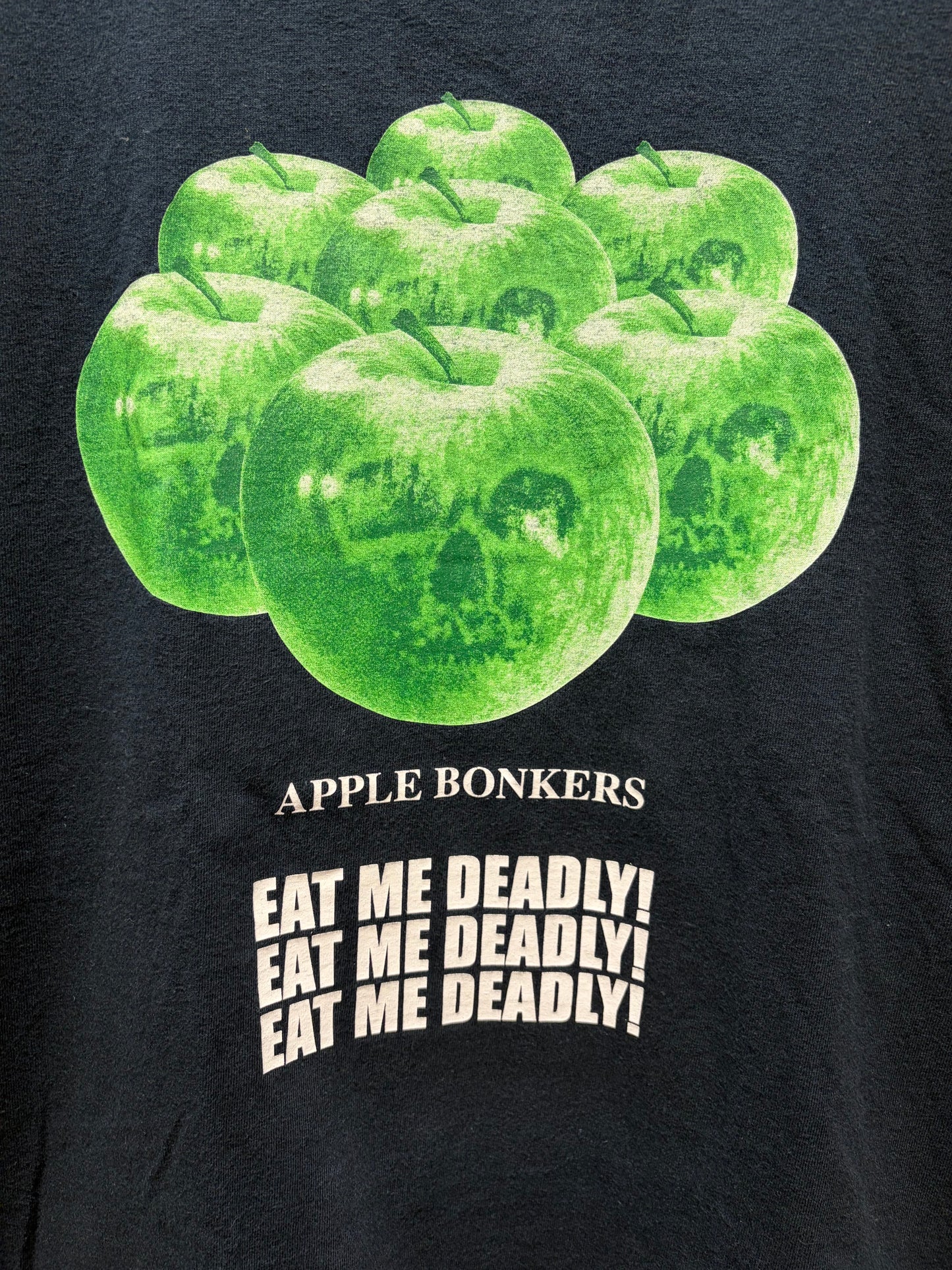 Undercover ‘Eat Me Deadly’ Green Pumpkin Graphic T-Shirt