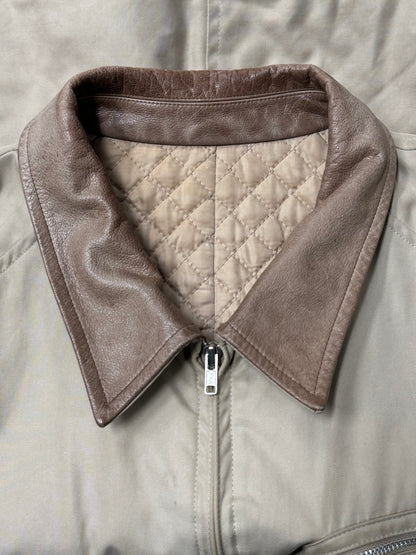 SS1991 Comme Des Garçons Homme Leather Collar ‘Hunting’ Jacket