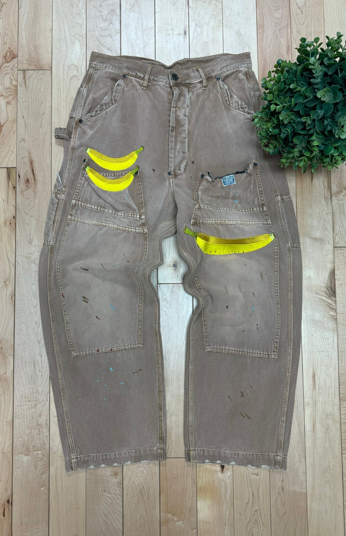 Kapital Banana Patch Double Knee Lumber Denim