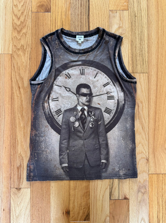 Autumn Winter 2003 Jean Paul Gaultier Clock Tank Top