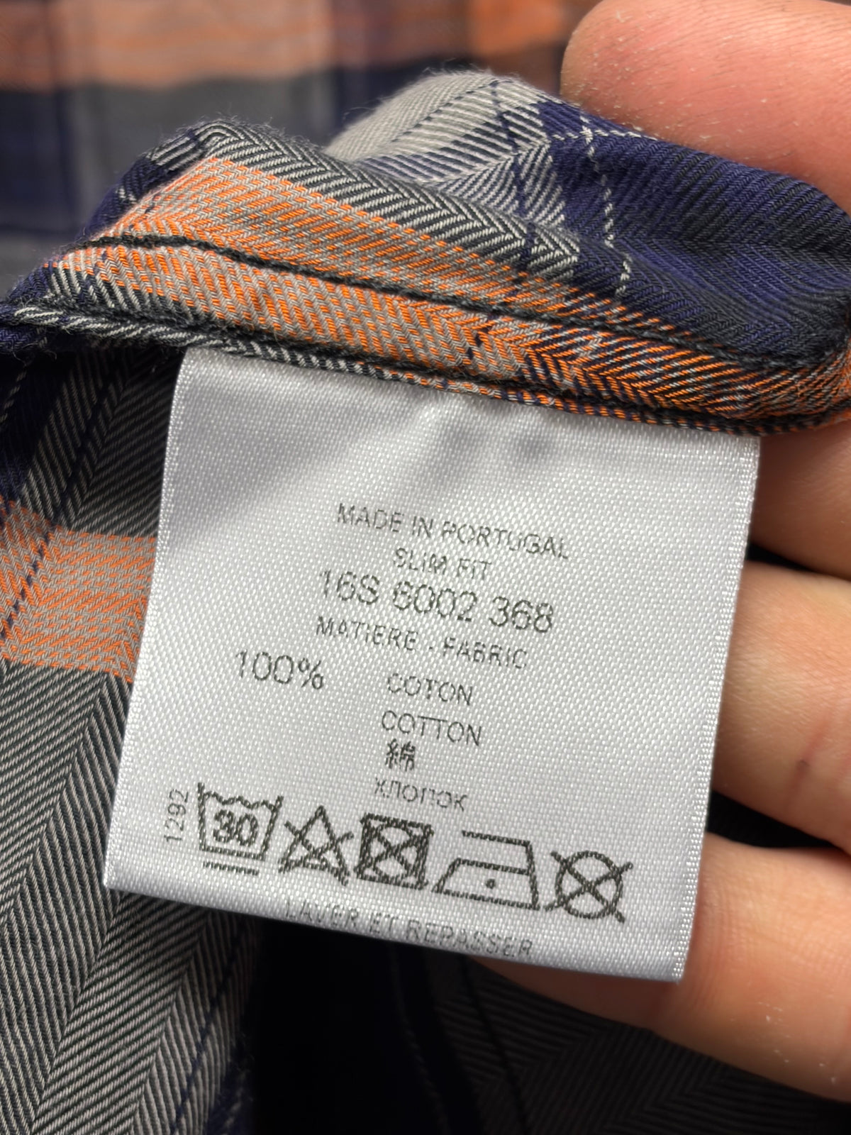 AW2016 Givenchy by Ricardo Tisci ‘Stars’ Plaid Button Up Shirt
