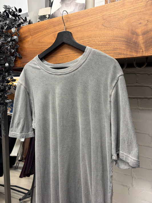 Boris Bidjan Saberi Stone Grey Cotton T-Shirt