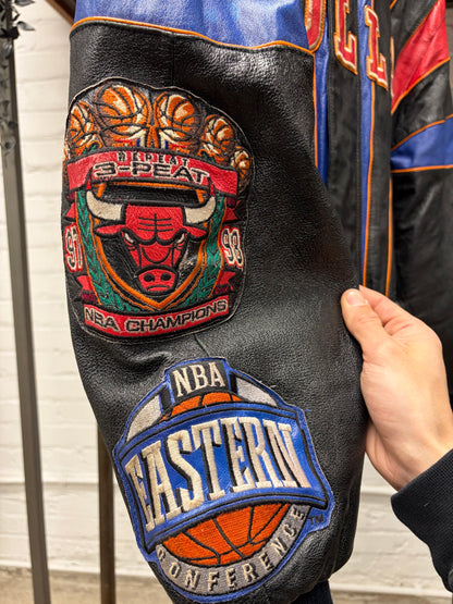 1998 Jeff Hamilton ‘Chicago Bulls’ Leather Championship Jacket