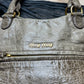 Miu Miu Grey Leather Crossbody Bag