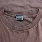 Vintage 1990s Versace Jeans Couture Washed Brown Logo T-Shirt