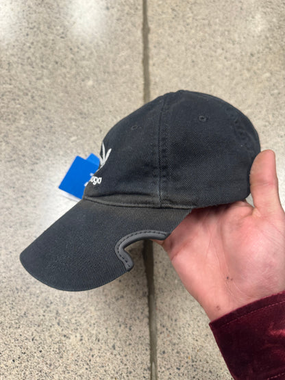 Balenciaga x Adidas Embroidered Logo Strap-Back Baseball Hat