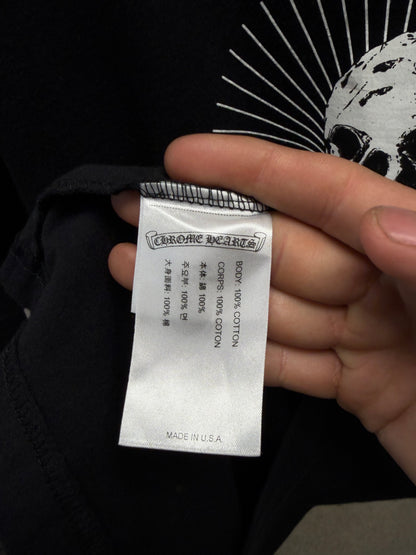 Chrome Hearts Foti ‘Harris Teeter’ Black Skull Graphic T-Shirt