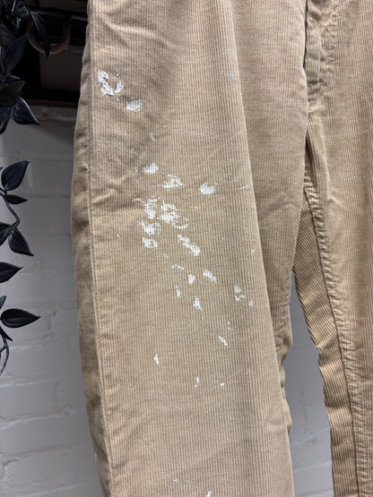 Vintage Helmut Lang ‘Painter’ Brown Corduroy Bootcut Denim