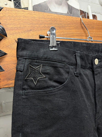 Takahiro Miyashita the Soloist ‘Stars’ Embroidered Black Skinny Jeans