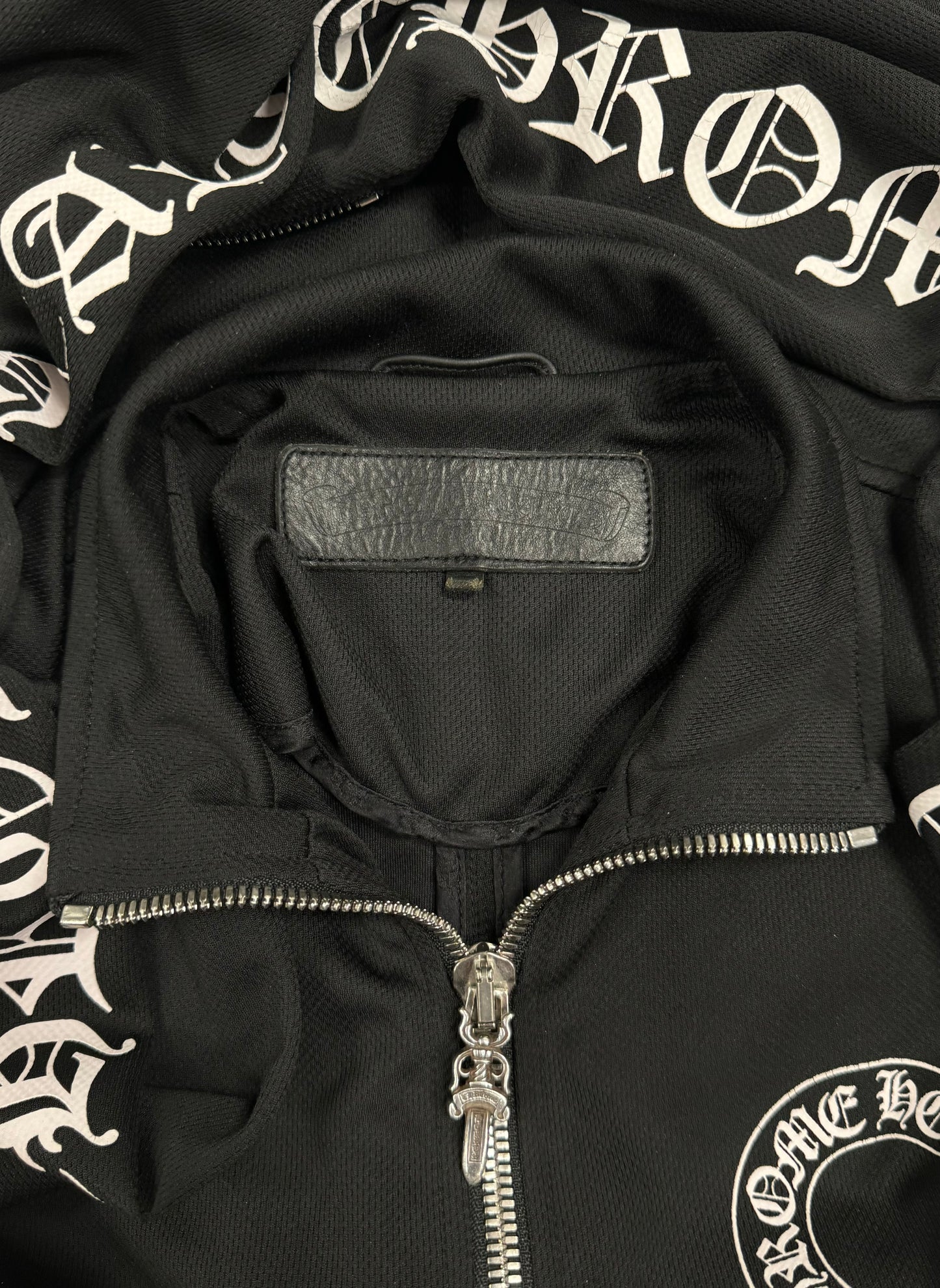 Chrome Hearts Dagger Zip ‘Horseshoe’ Logo Track Jacket