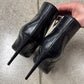 Rick Owens Black Patent Leather Stiletto Heels
