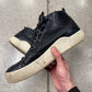 Balenciaga ‘Arena’ Black Leather High Top Sneakers