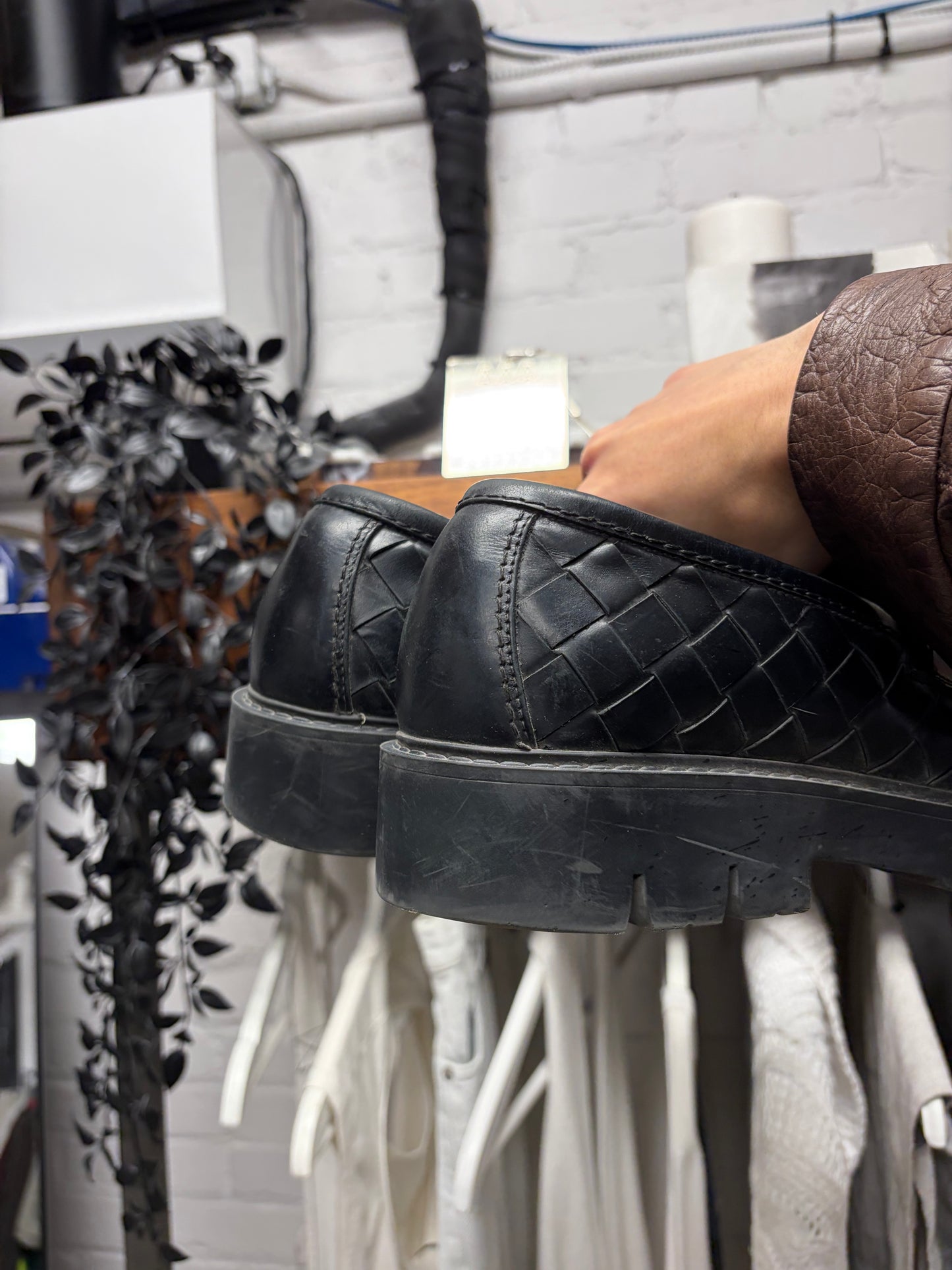 Bottega Veneta ‘Haddock’ Intrecciato Weave Loafers