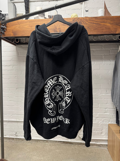 Chrome Hearts ‘New York’ Exclusive Horsehoe Logo Zip-Up Hoodie