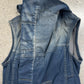 Rick Owens ‘Exploder’ DRKSHDW Blue Denim Vest