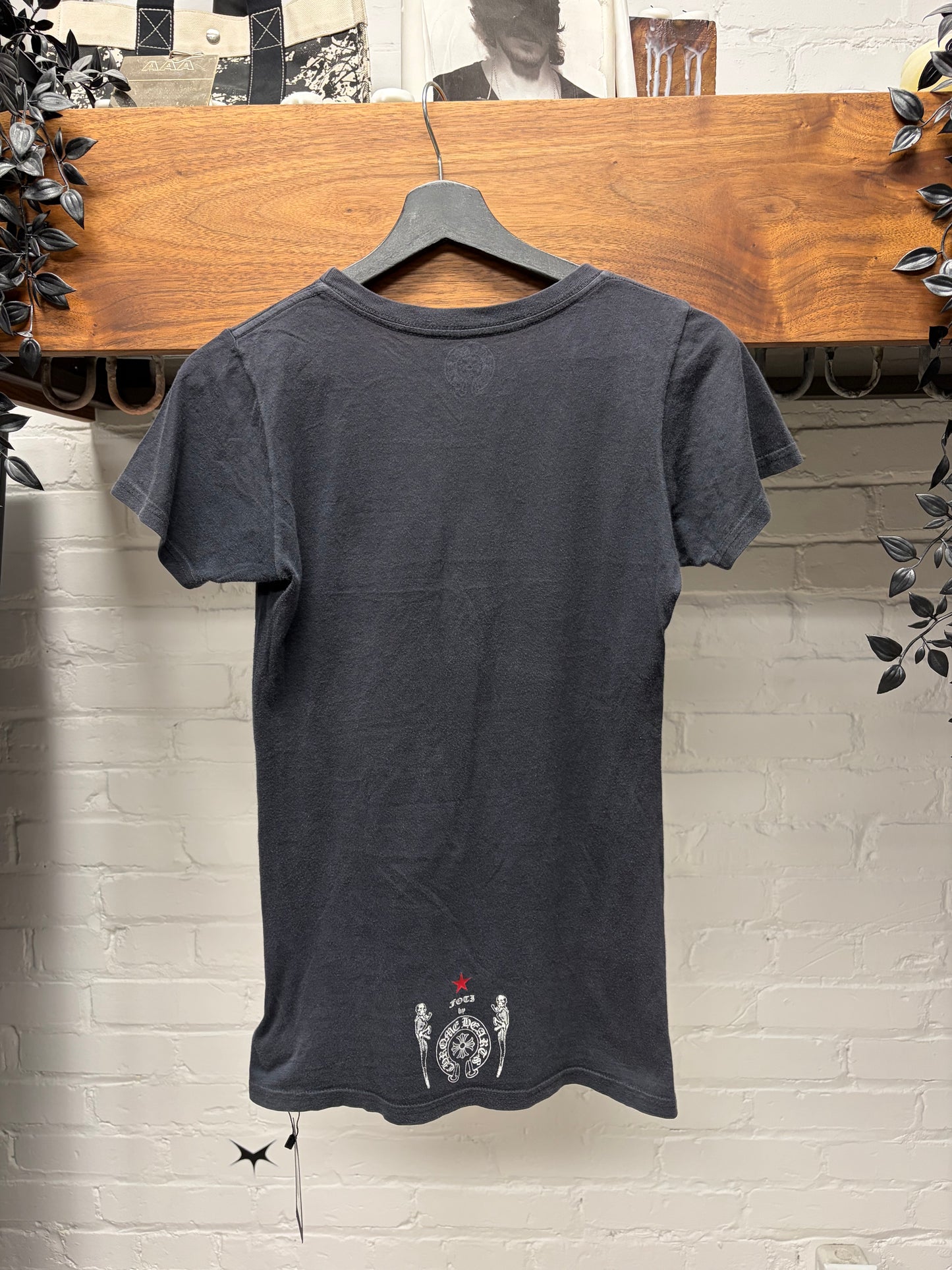 Chrome Hearts ‘Foti Dog’ Black/Red Graphic T-Shirt