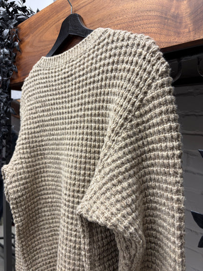 Kapital Heavgweight Cream ‘Fisherman’s’ Knit Sweater
