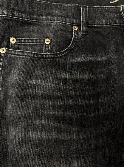 2017 Saint Laurent ‘D02’ Black Skinny Jeans