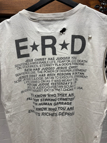 SS2016 Enfants Riche Deprimes ‘Dieu’ Distressed Tank Top