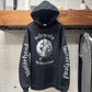 AW2020 Vetements ‘Motorhead’ Black Oversized Heavy Cotton Hoodie