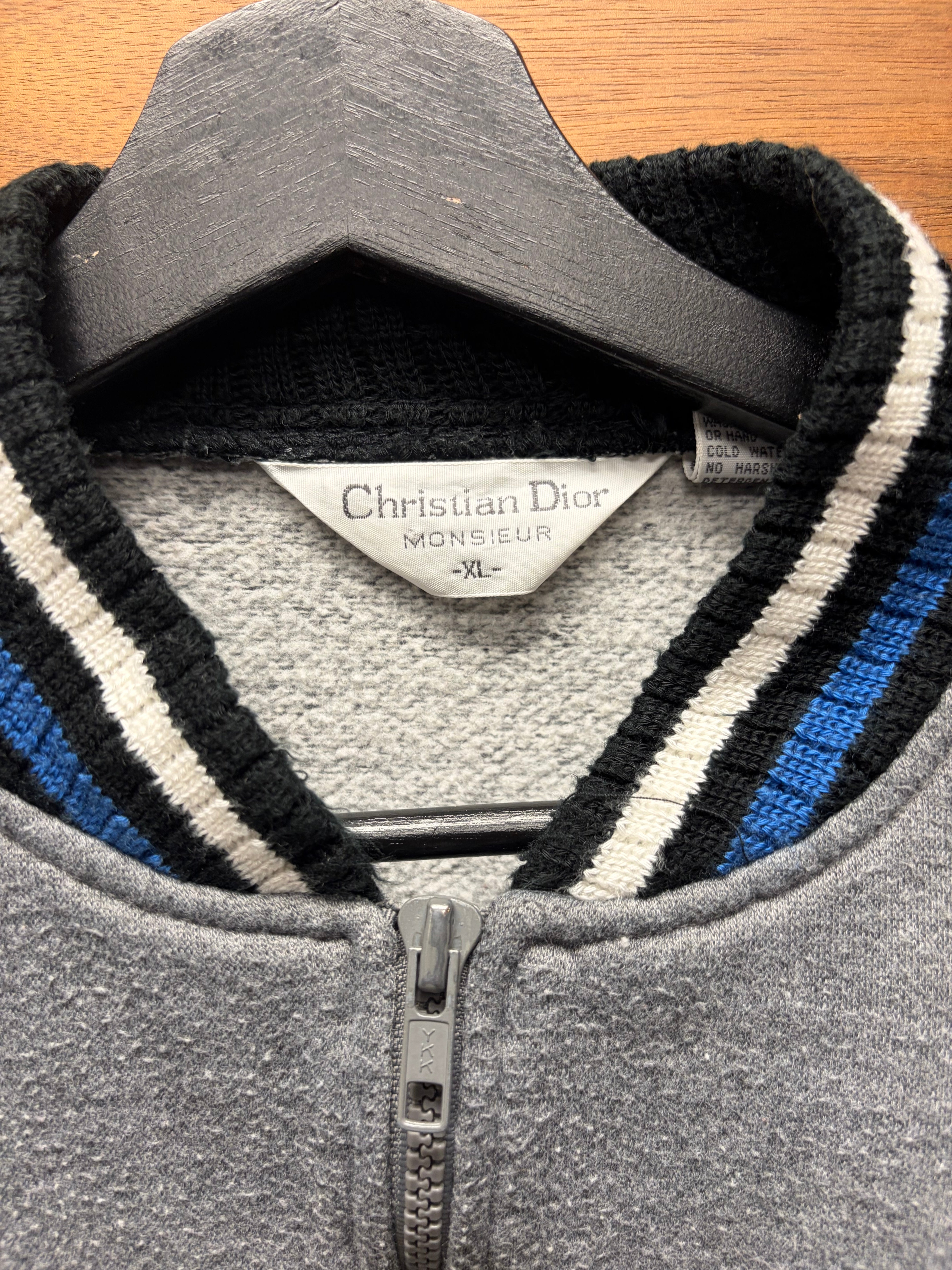 Vintage 90s Christian Dior Cotton Track Jacket – Alex Maxamenko