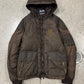 Vintage 1990s Jean Paul Gaultier Faded Brown Puffer Jacket