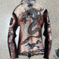 SS1996 Jean Paul Gaultier ‘Safe Sex Forever’ Mesh Collared Zip-Up