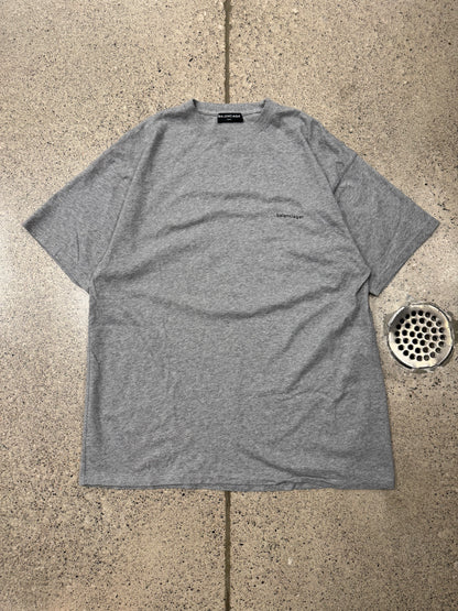 Balenciaga ‘Archetype’ Logo Grey T-Shirt