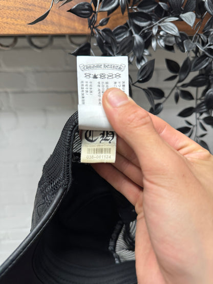 Chrome Hearts ‘Cemetery’ Leather Cross Patch Trucker Hat