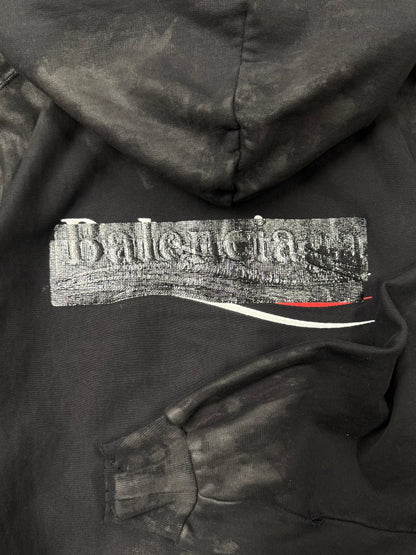 AW2022 Balenciaga ‘Gaffer’ Mudshow Zip-Up Hoodie
