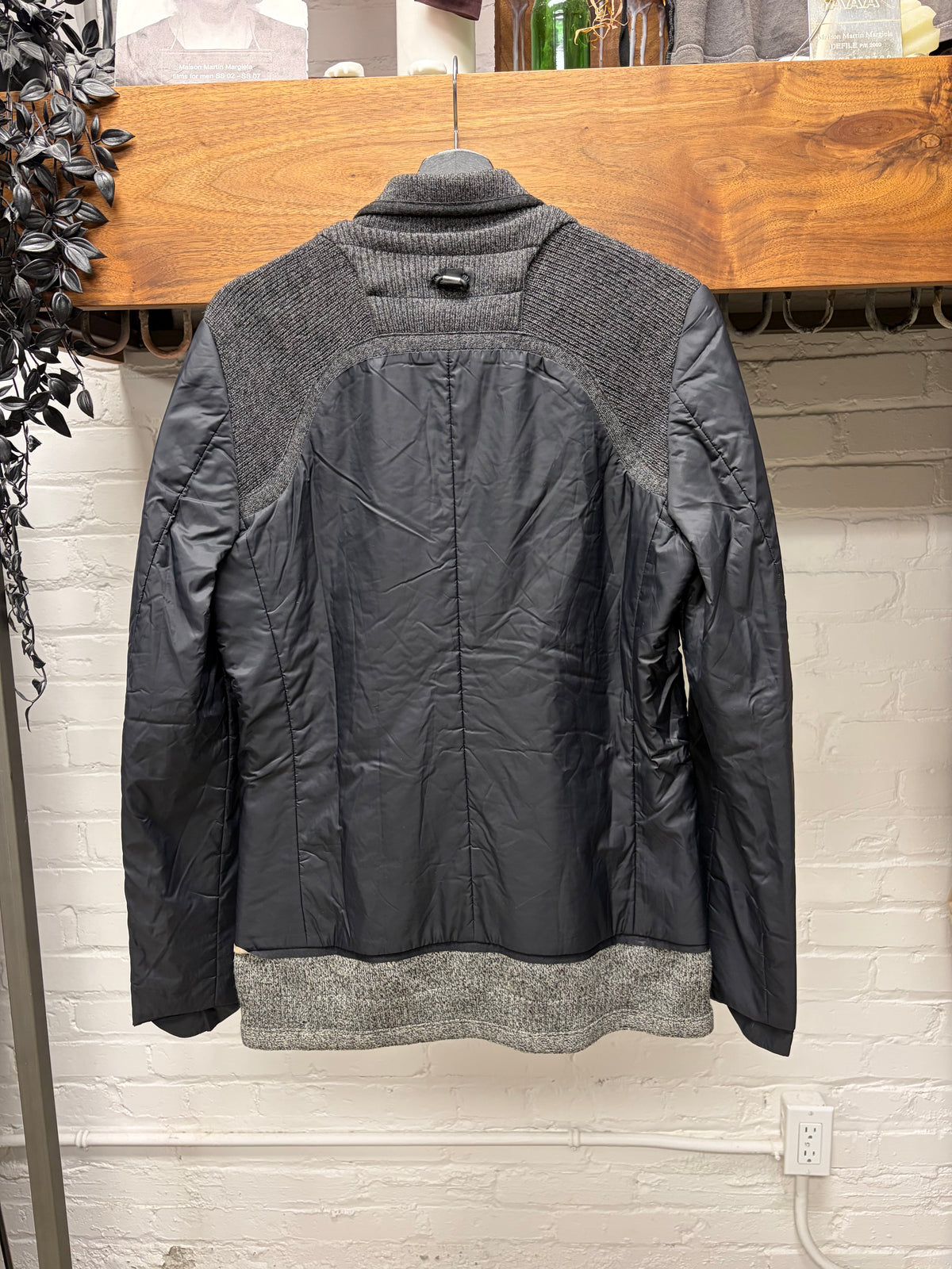 AW2009 Undercover ‘Earmuff Maniac’ Knit/Nylon Padded Hybrid Sport Coat